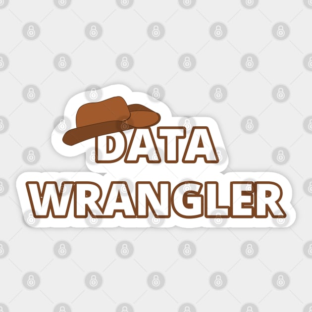 Data Wrangler Sticker by WapitiCreative